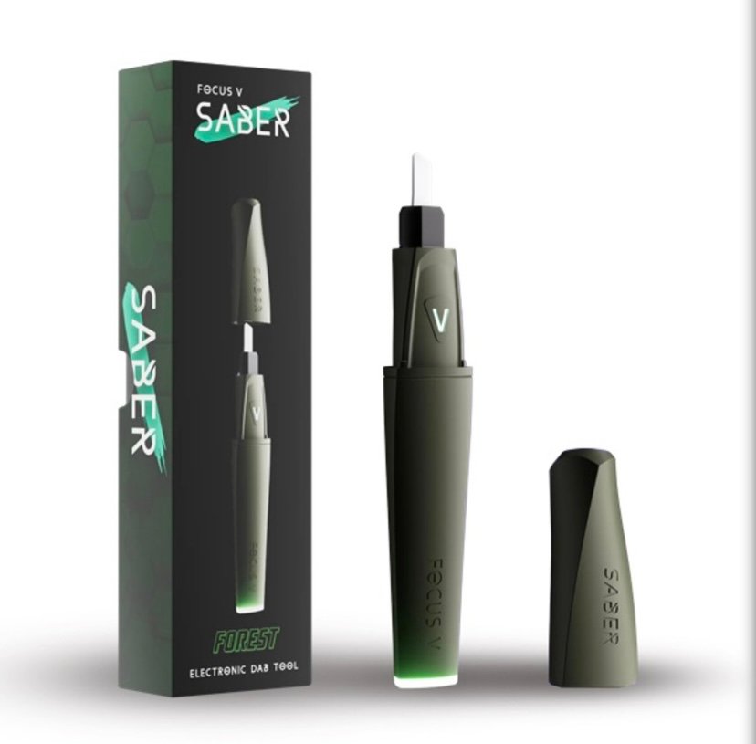 Saber Hot Knife: Focus V Saber Electric Dab Tool - Forest Green 1 Saber Hot Knife: Focus V Saber Electric Dab Tool - Forest Green