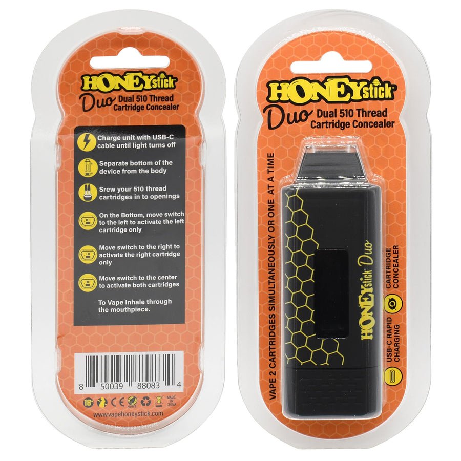 HoneyStick DUO Cartridge Vape – Autodraw Dual 510 Cart Battery(Single Duo Unit) 2 HoneyStick DUO Cartridge Vape – Autodraw Dual 510 Cart Battery(Single Duo Unit) - Image 2