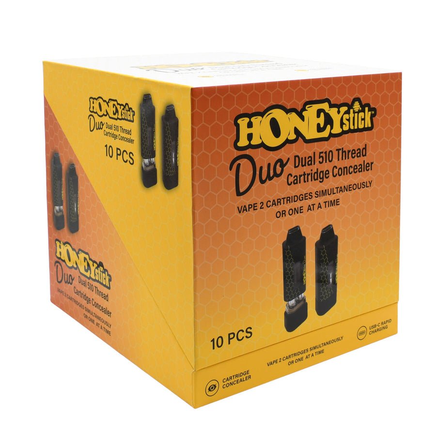 HoneyStick DUO Cartridge Vape - Autodraw Dual 510 Cart Battery(10PC DUO POP) 14 HoneyStick DUO Cartridge Vape - Autodraw Dual 510 Cart Battery(10PC DUO POP) - Image 14