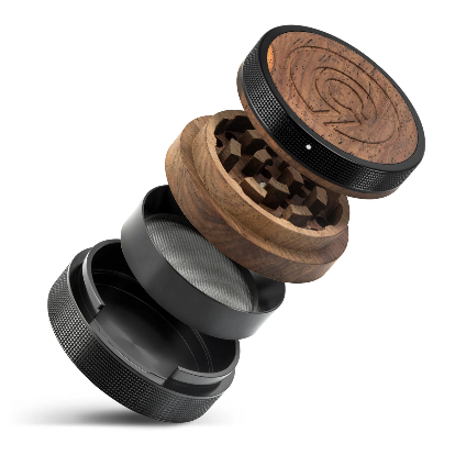 SEQUOIA9 All Natural Wood to Herb Grinder 4 SEQUOIA9 All Natural Wood to Herb Grinder - Image 4