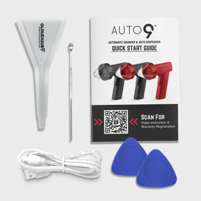 The Auto9 - Fully Automatic Grinder *Black Red* 7 The Auto9 - Fully Automatic Grinder *Black Red* - Image 7