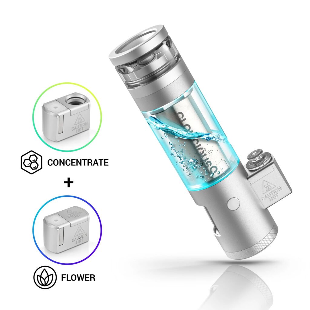 Hydrology9 NX Flower & Concentrate Vaporizer *Classic Silver* 2 Hydrology9 NX Flower & Concentrate Vaporizer *Classic Silver* - Image 2