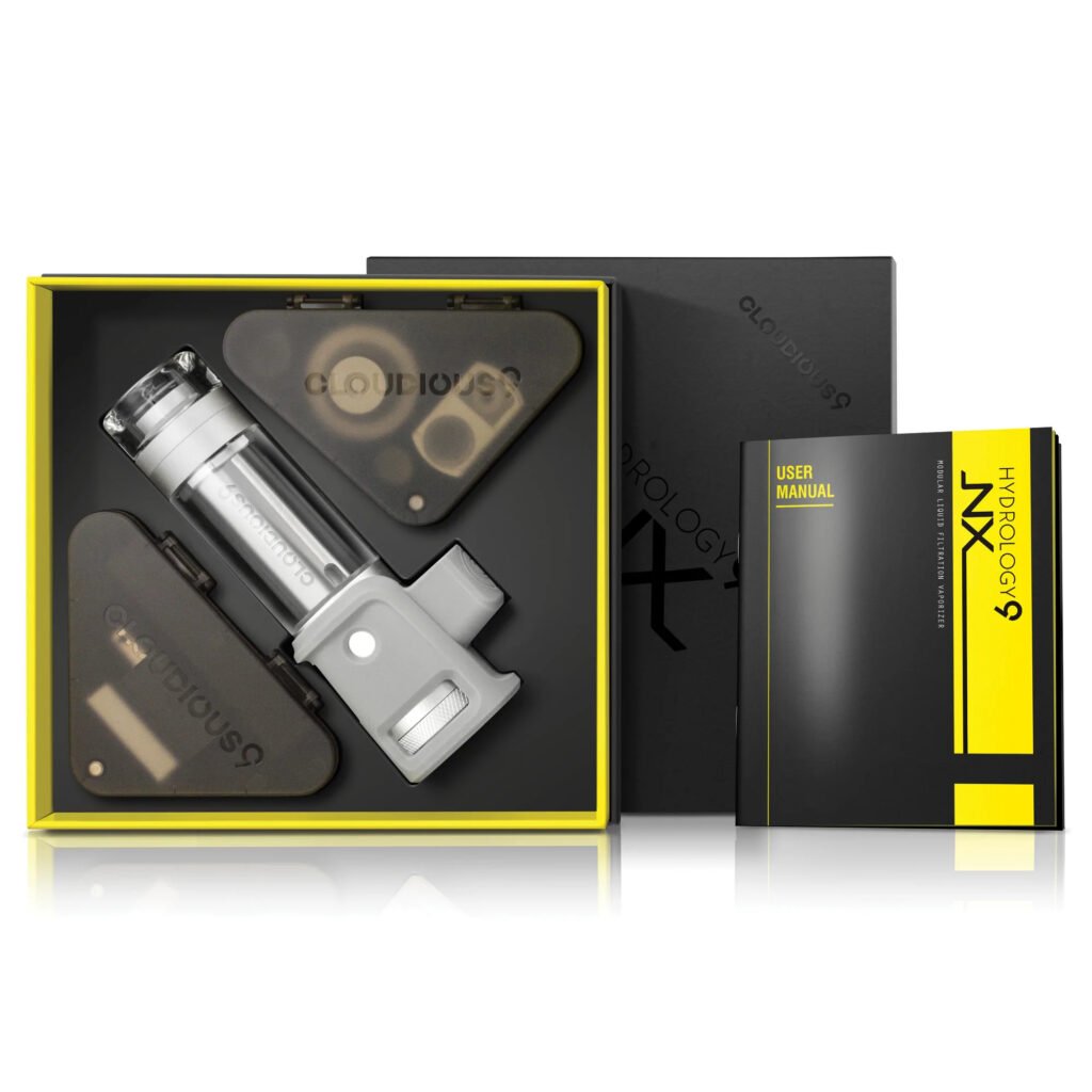 Hydrology9 NX Flower & Concentrate Vaporizer *Classic Silver* 13 Hydrology9 NX Flower & Concentrate Vaporizer *Classic Silver* - Image 13