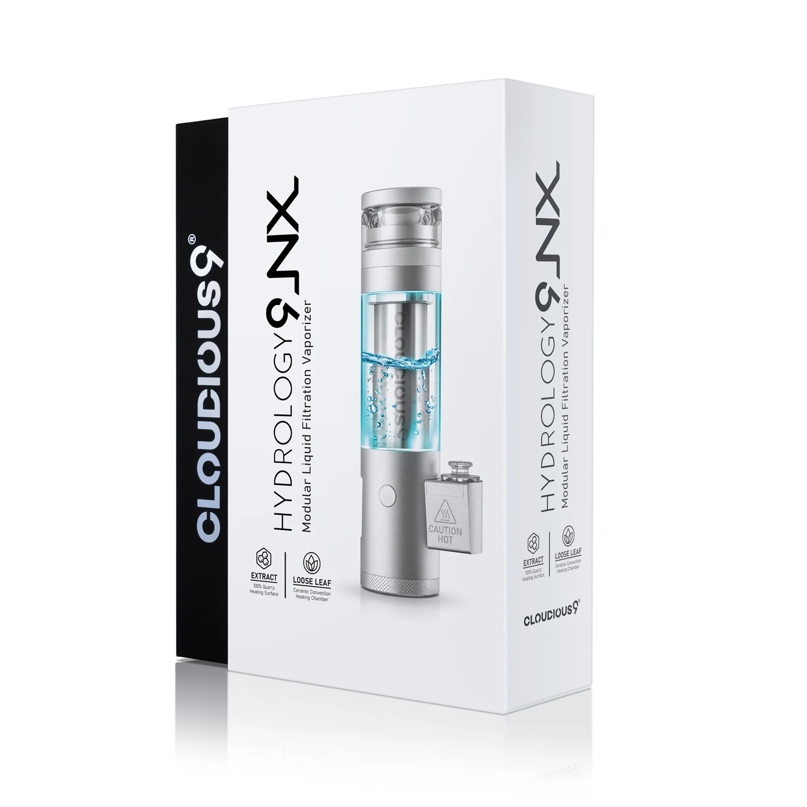 Hydrology9 NX Flower & Concentrate Vaporizer *Classic Silver* 16 Hydrology9 NX Flower & Concentrate Vaporizer *Classic Silver* - Image 16