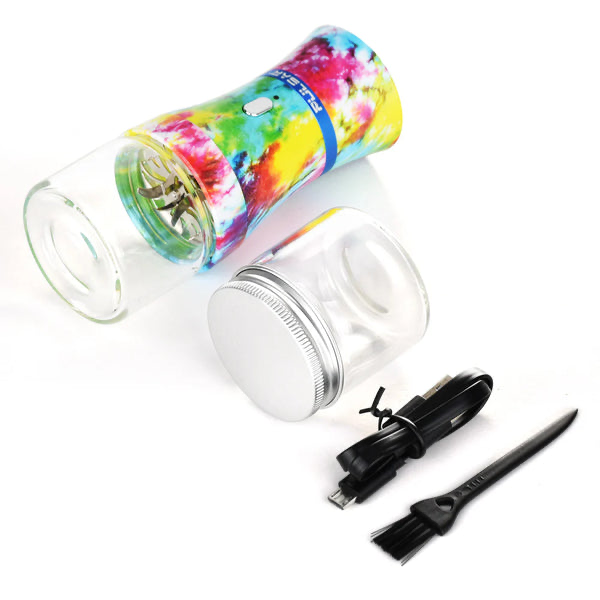 PULSAR KING KUT ELECTRIC GRINDER * Tie Dye Crackle* 2 PULSAR KING KUT ELECTRIC GRINDER * Tie Dye Crackle* - Image 2