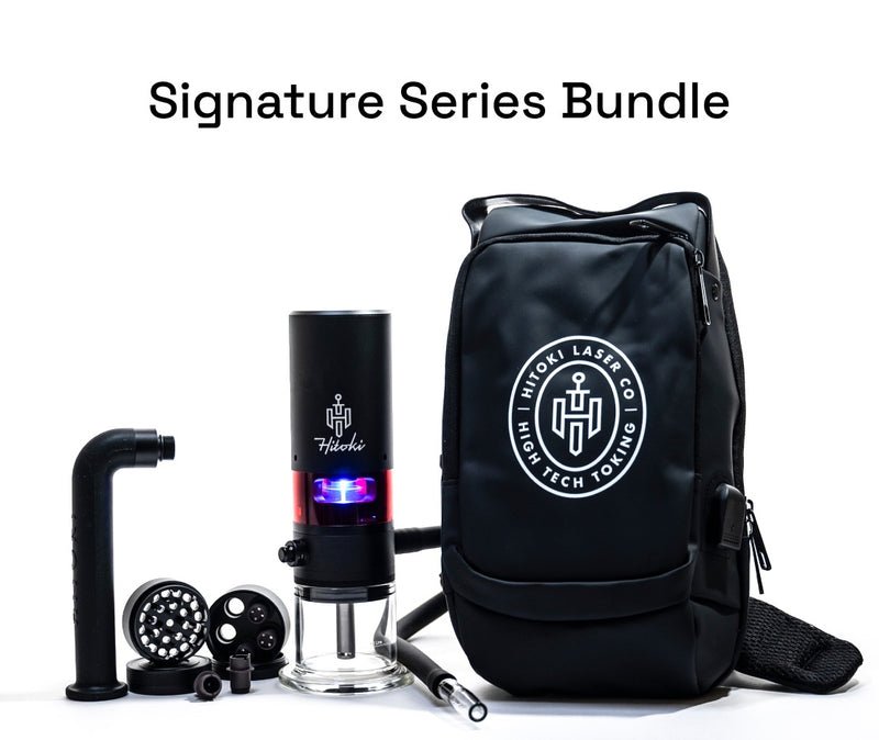 Hitoki Trident V3 - Laser Vaporizer Signature Series Bundle 1 Hitoki Trident V3 - Laser Vaporizer Signature Series Bundle