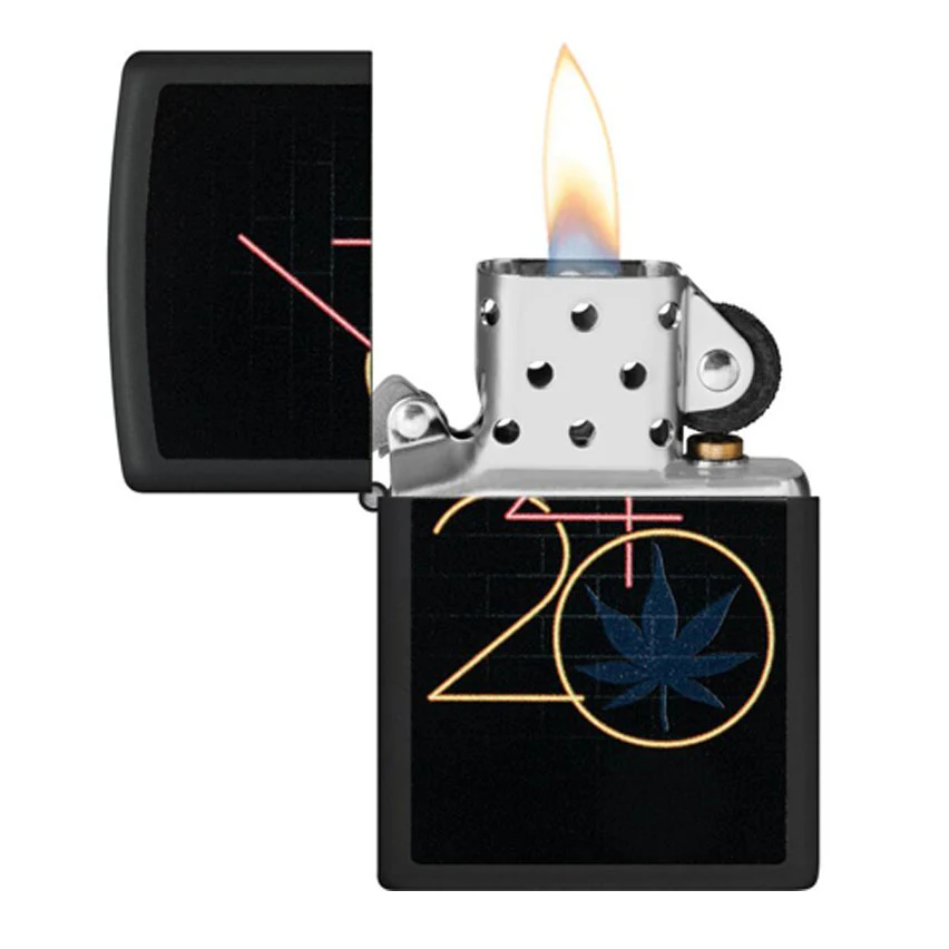 Zippo 420 Glow-in-the-Dark Windproof Lighter 2 Zippo 420 Glow-in-the-Dark Windproof Lighter - Image 2