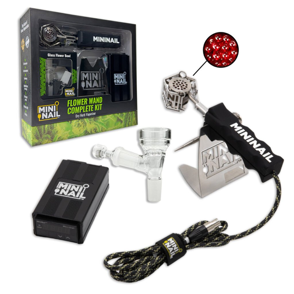 MiniNail Flower Wand Vaporizer 1 MiniNail Flower Wand Vaporizer