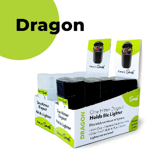 SMOSI DRAGON ONE HITTER DUGOUT | 3.25" | 5PC DISPLAY 5 SMOSI DRAGON ONE HITTER DUGOUT | 3.25" | 5PC DISPLAY - Image 5