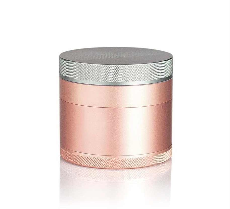4pc Solid Body Grinder *Rose Gold* 2.5 inch 1 4pc Solid Body Grinder *Rose Gold* 2.5 inch