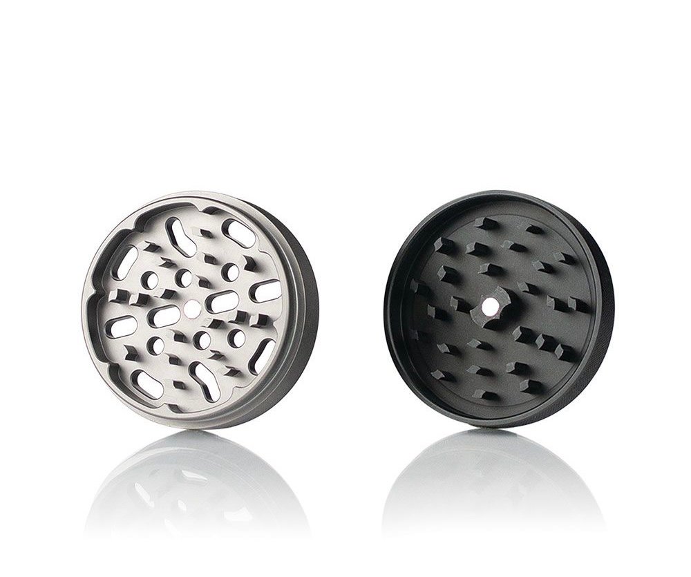 4pc Solid Body Grinder *Gunmetal* 2.5 inch 3 4pc Solid Body Grinder *Gunmetal* 2.5 inch - Image 3