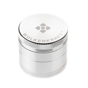 Wolkenkraft Aluminium Grinder 40mm - Silver