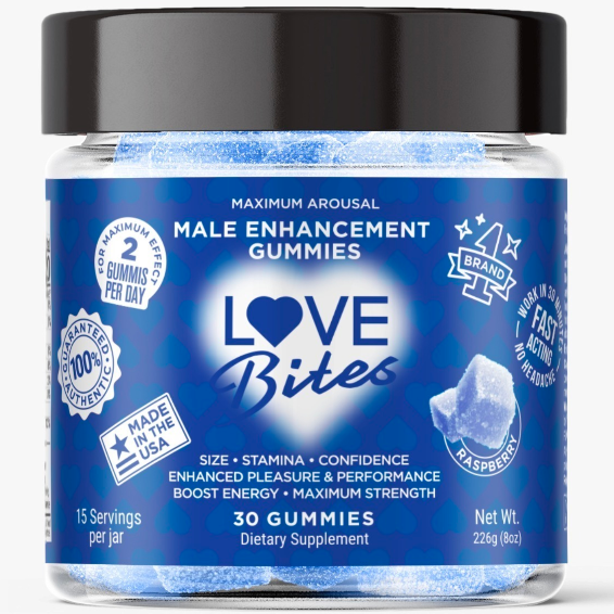 LOVE BITES | MALE ENHANCEMENT GUMMIES | 30 COUNT 1 LOVE BITES | MALE ENHANCEMENT GUMMIES | 30 COUNT