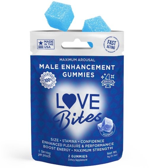 LOVE BITES | MALE ENHANCEMENT GUMMIES | 2 COUNT 1 LOVE BITES | MALE ENHANCEMENT GUMMIES | 2 COUNT