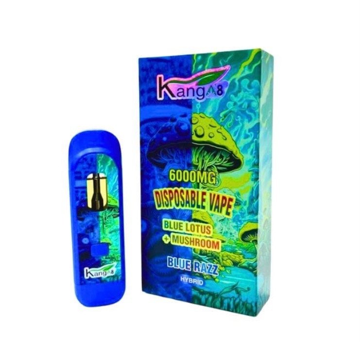 Kang Blue Lotus Mushroom Disposable 6 GM D8 1 Kang Blue Lotus Mushroom Disposable 6 GM D8