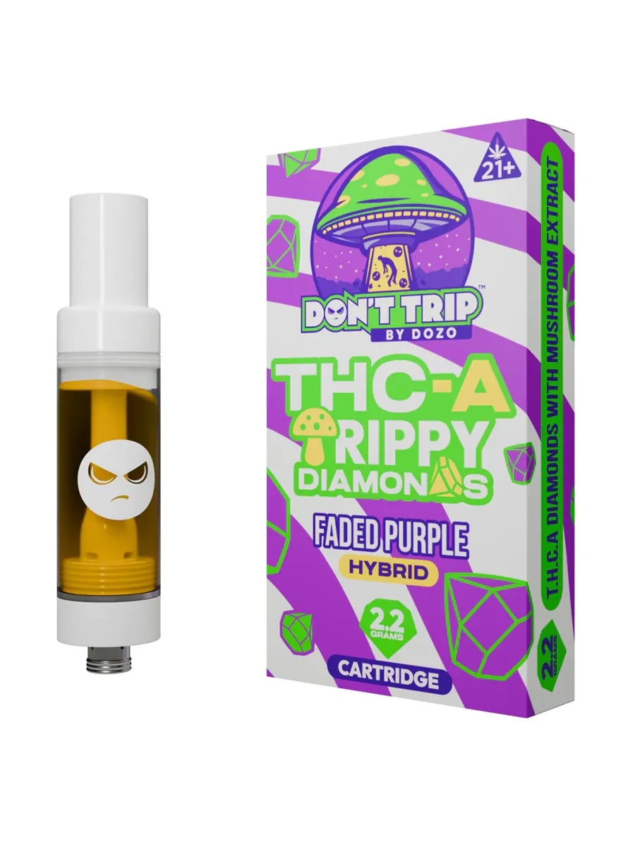 Faded Purple Dozo Don’t Trip Trippy Diamonds Disposable 2.2G 1 Faded Purple Dozo Don’t Trip Trippy Diamonds Disposable 2.2G