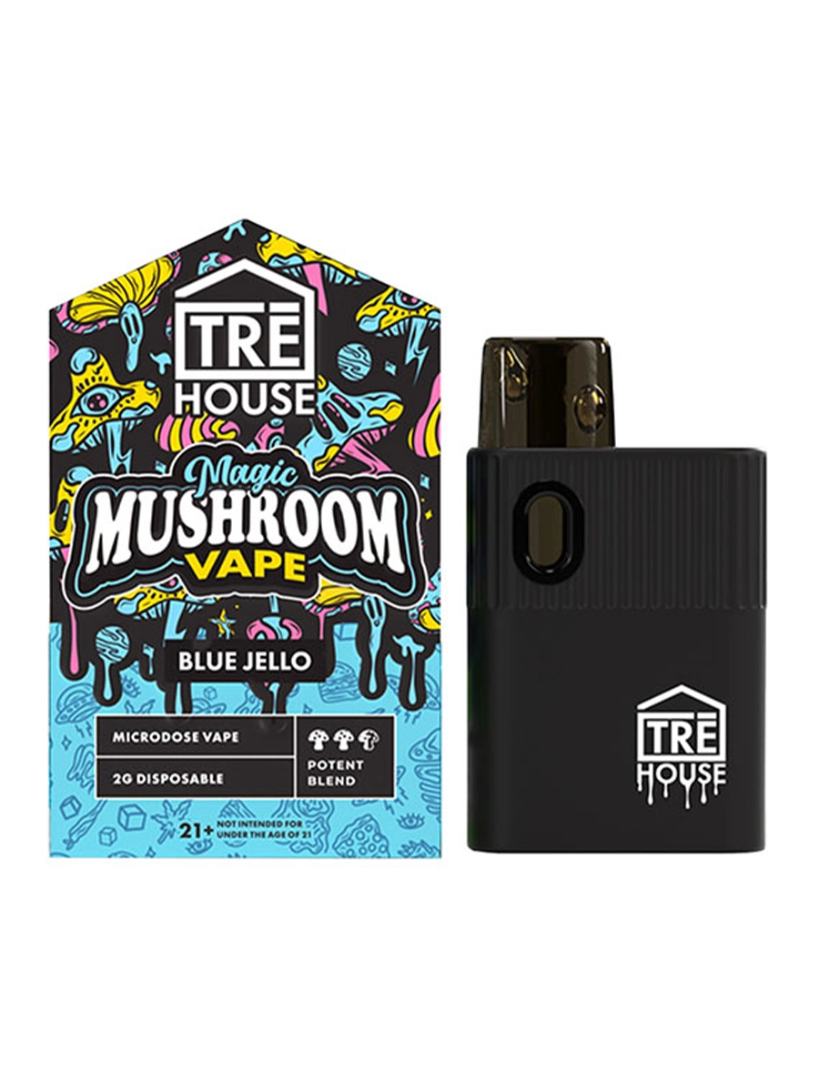 Blue Jello Tre House Magic Mushroom Disposable Vape 2G 1 Blue Jello Tre House Magic Mushroom Disposable Vape 2G