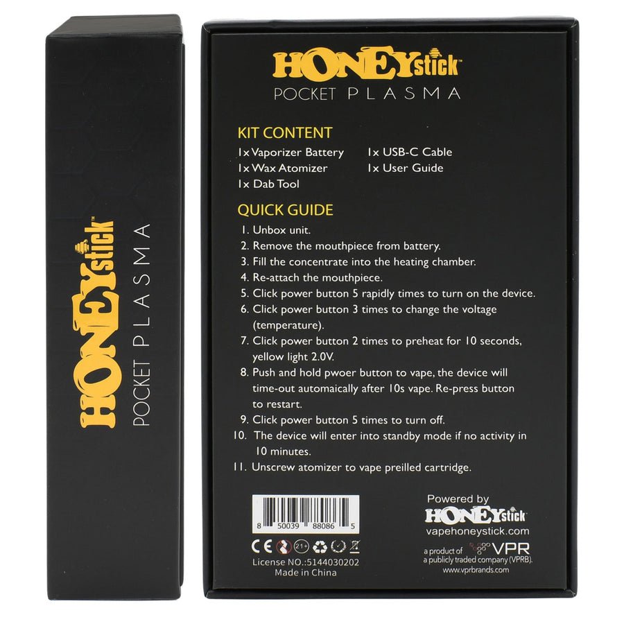 HONEYSTICK POCKET PLASMA DAB PEN & 510 BATTERY 20 HONEYSTICK POCKET PLASMA DAB PEN & 510 BATTERY - Image 20
