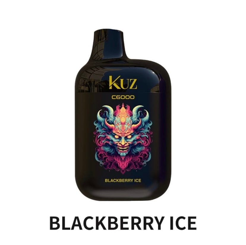KUZ C6000 PUFFS – BLACKBERRY ICE 1 KUZ C6000 PUFFS – BLACKBERRY ICE