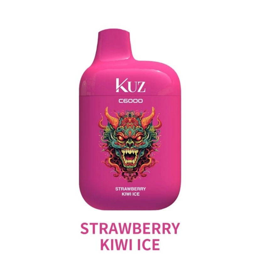 KUZ C6000 PUFFS – STRAWBERRY KIWI ICE 1 KUZ C6000 PUFFS – STRAWBERRY KIWI ICE