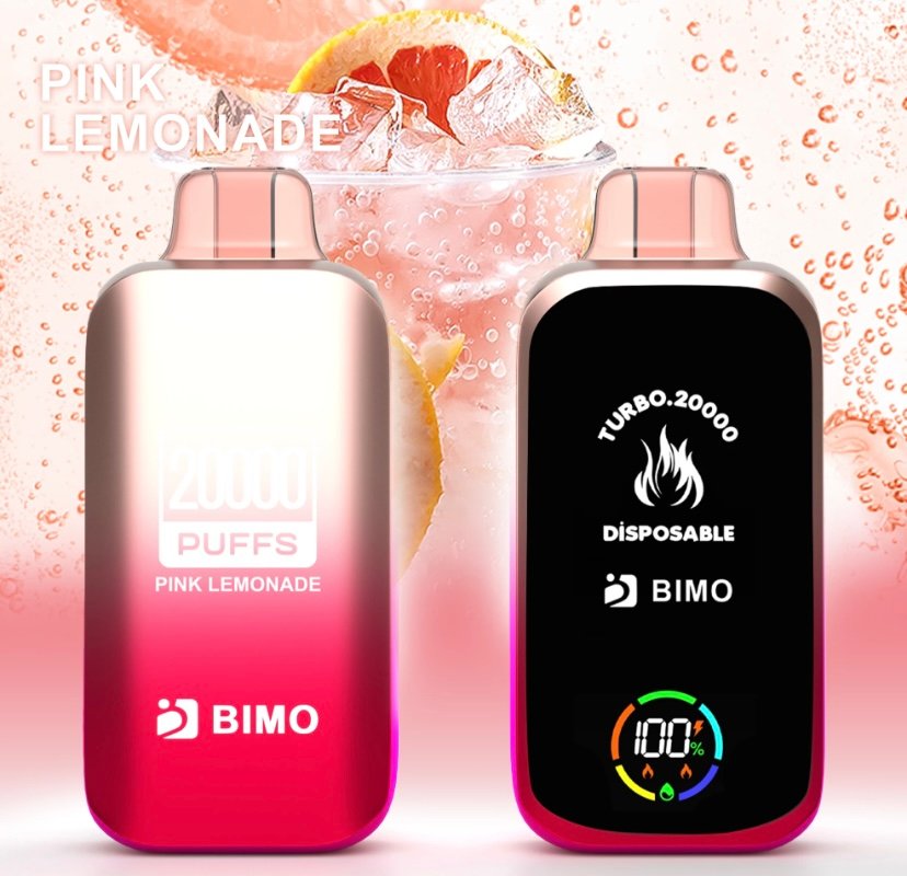 BIMO Turbo 20000 Puffs – Pink Lemonade 1 BIMO Turbo 20000 Puffs – Pink Lemonade