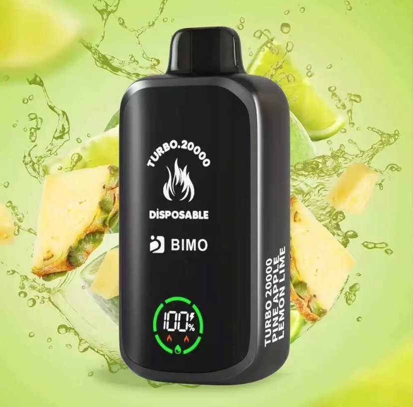 BIMO Turbo 20000 Puffs – Pineapple Lemon Lime 1 BIMO Turbo 20000 Puffs – Pineapple Lemon Lime