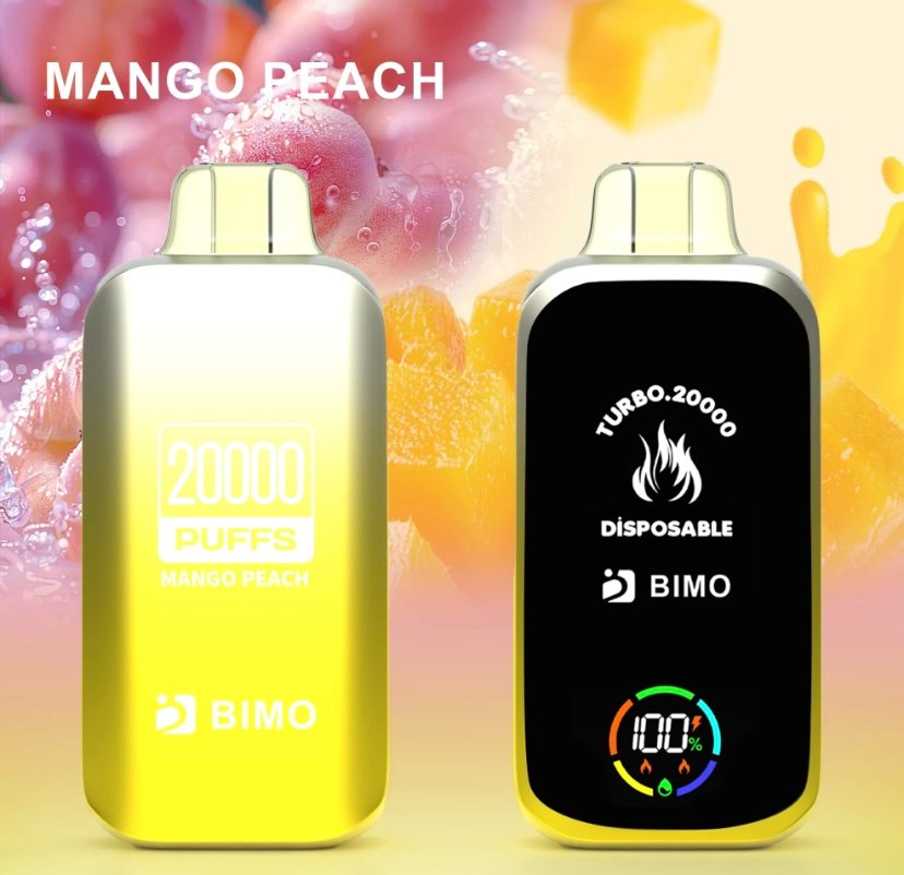 BIMO Turbo 20000 Puffs – Mango Peach 1 BIMO Turbo 20000 Puffs – Mango Peach