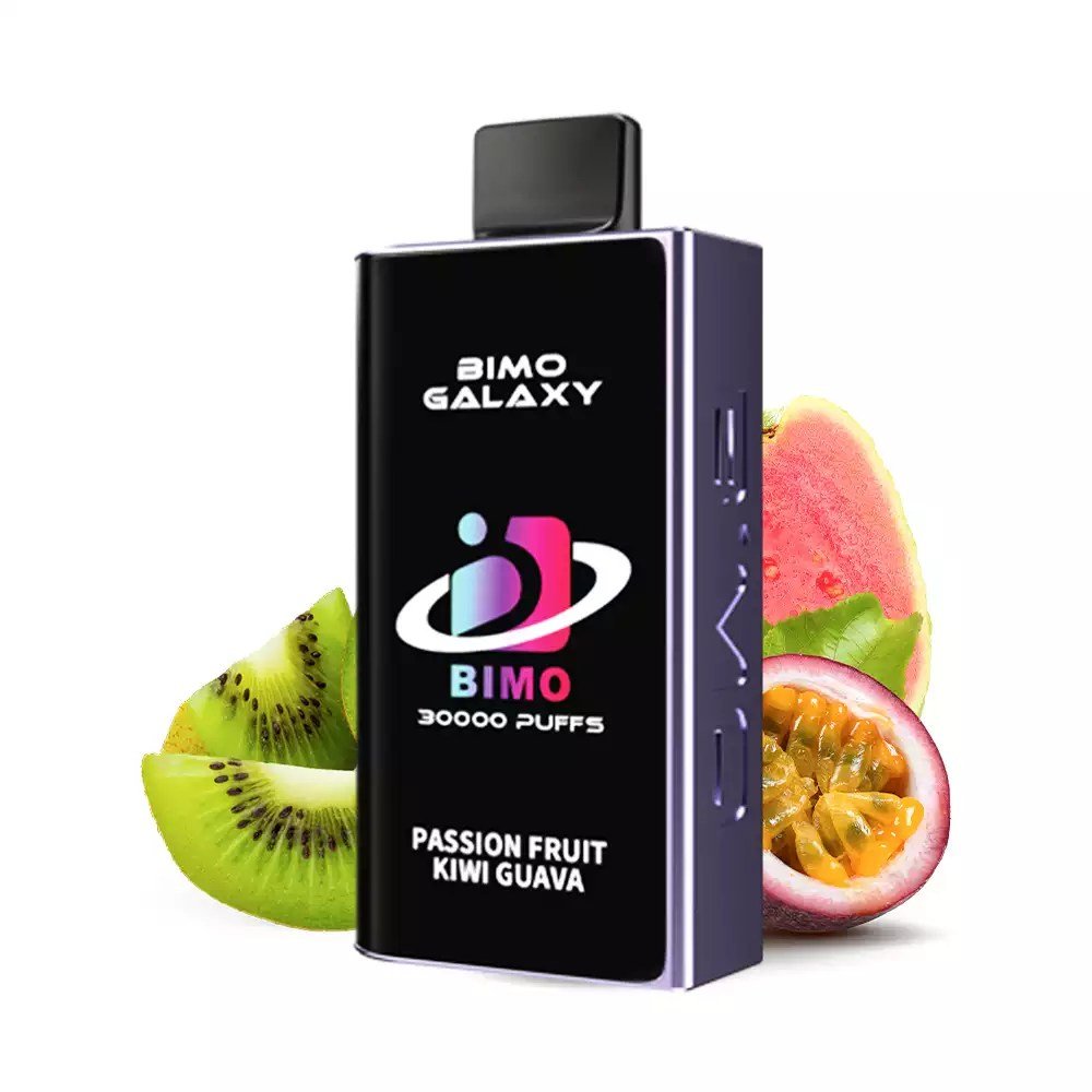 BIMO Galaxy 30000 Puffs – Passion Fruit Kiwi Guava 2 BIMO Galaxy 30000 Puffs – Passion Fruit Kiwi Guava - Image 2
