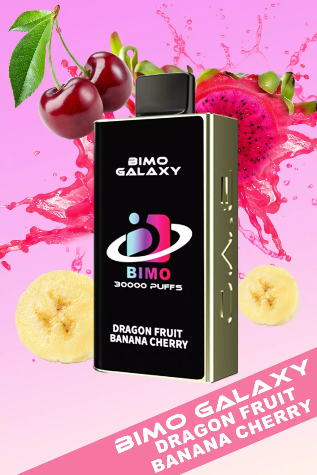 BIMO Galaxy 30000 Puffs – Dragon Fruit Banana Cherry 1 BIMO Galaxy 30000 Puffs – Dragon Fruit Banana Cherry