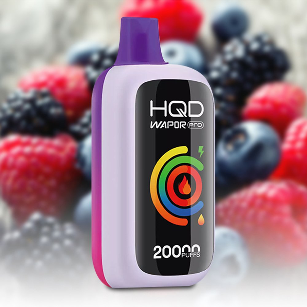 HQD Cuvie Slick 20000 Puffs Blueberry Raspberry 1 HQD Cuvie Slick 20000 Puffs Blueberry Raspberry