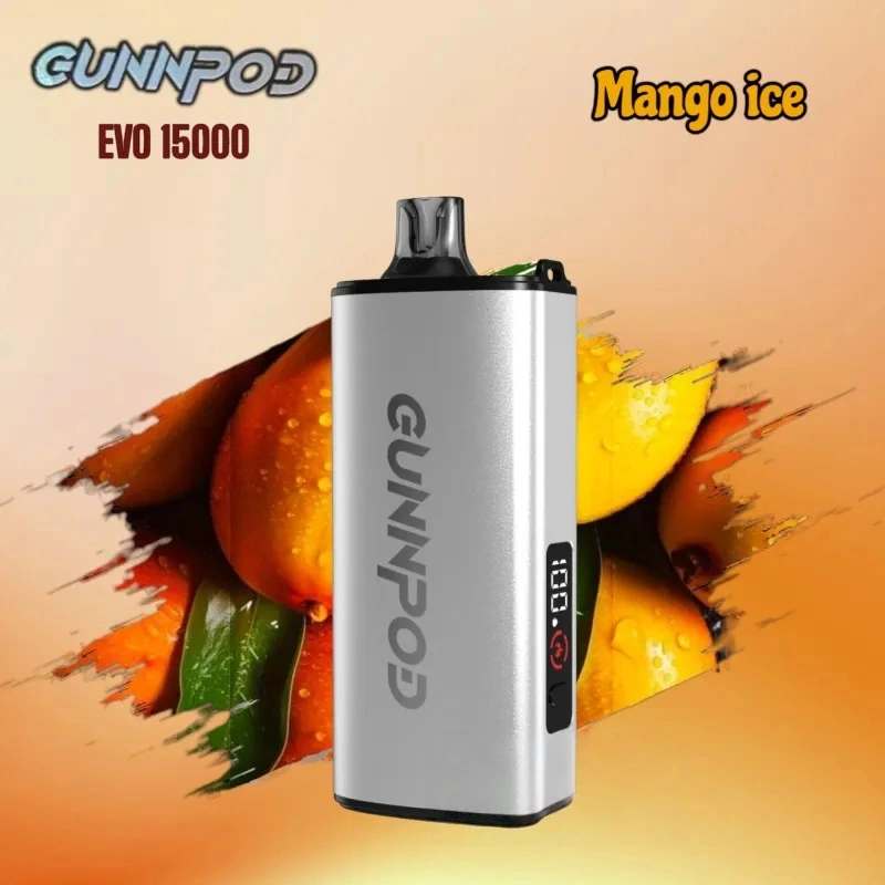 Gunnpod EVO Mango ice 15000 1 Gunnpod EVO Mango ice 15000