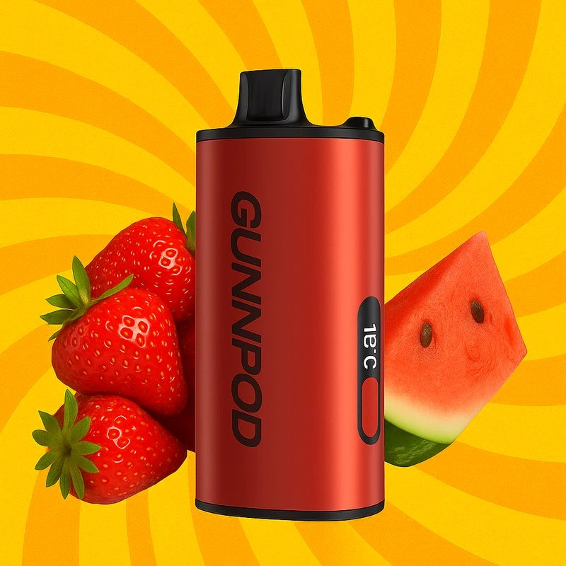 Gunnpod EVO Strawberry Watermelon Ice 15000 1 Gunnpod EVO Strawberry Watermelon Ice 15000