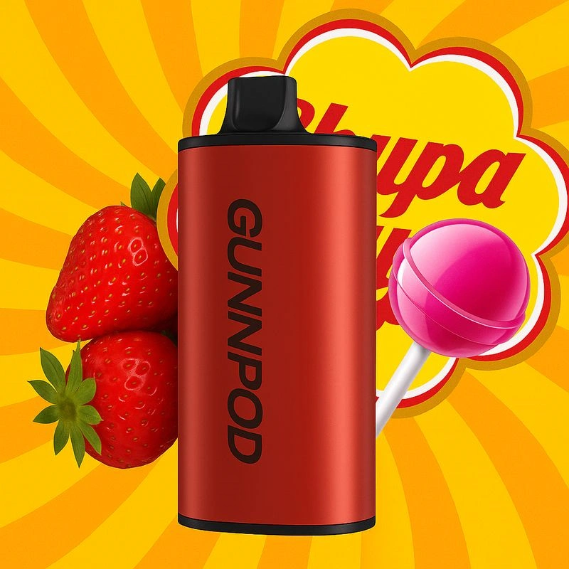 Gunnpod EVO 15k Chupa Chupa Strawberry 1 Gunnpod EVO 15k Chupa Chupa Strawberry
