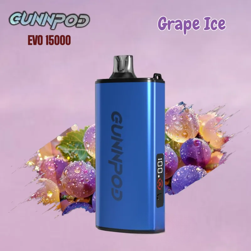 Gunnpod EVO Grape Ice 15000 1 Gunnpod EVO Grape Ice 15000