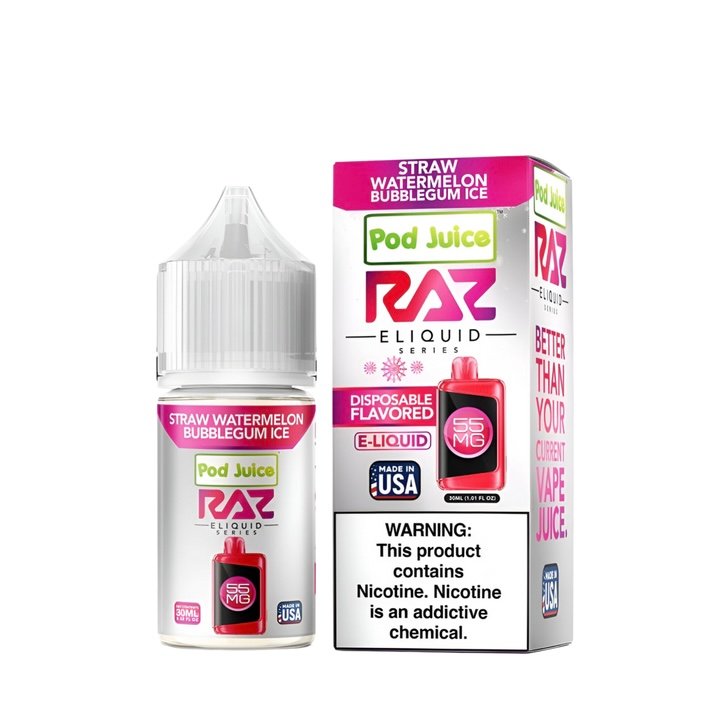 Pod Juice x Raz Salt Nicotine Vape Juice 7 Pod Juice x Raz Salt Nicotine Vape Juice - Image 7