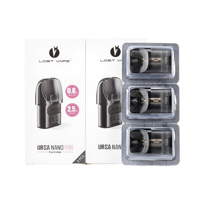 Lost Vape Ursa Replacement Pod Cartridge 1 Lost Vape Ursa Replacement Pod Cartridge