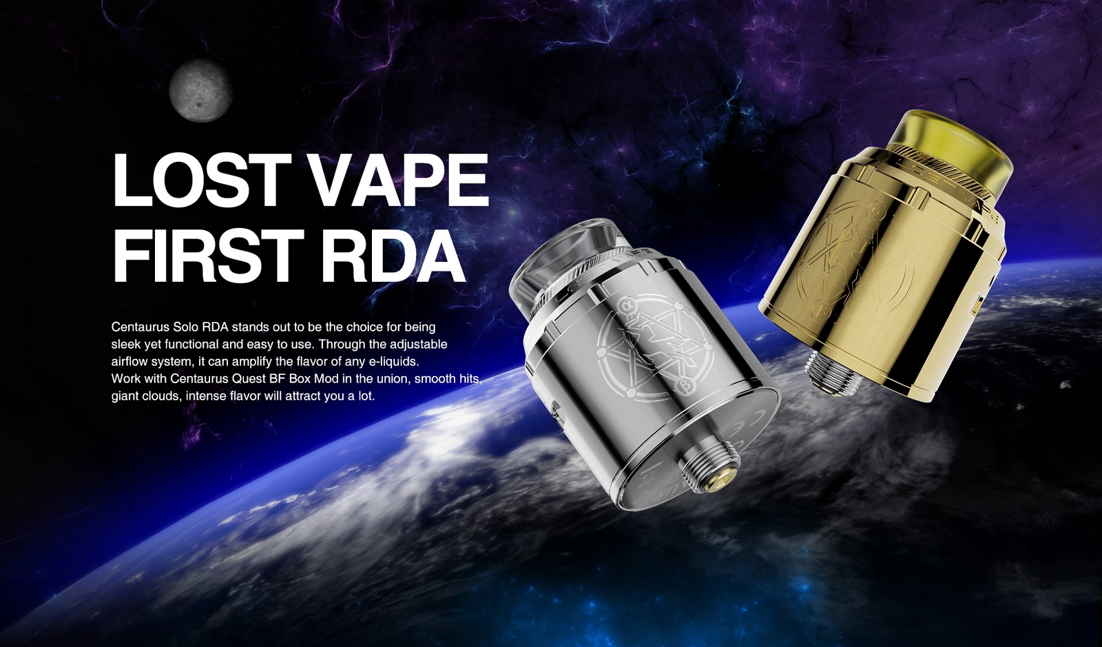 Lost Vape Centaurus Solo RDA Replacement Tanks 9 Lost Vape Centaurus Solo RDA Replacement Tanks - Image 9