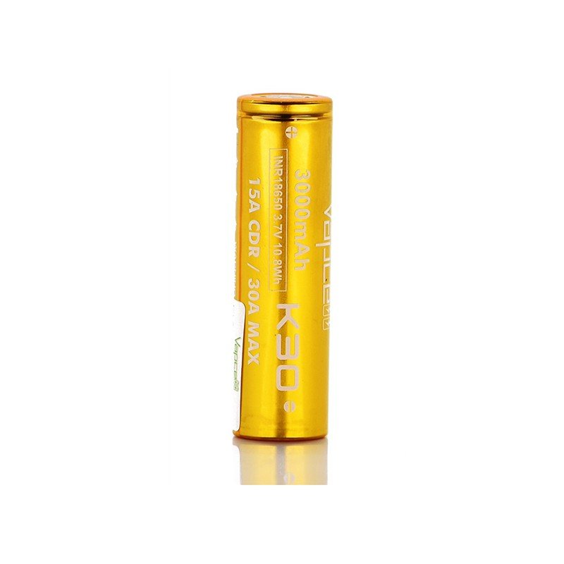 Vapcell K30 18650 15A/30A Flat Top 3000mAh Battery 3 Vapcell K30 18650 15A/30A Flat Top 3000mAh Battery - Image 3