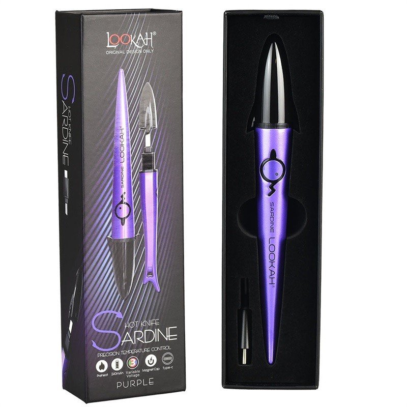 Lookah Sardine Hot Knife Electric Dab Tool 240mAh 2 Lookah Sardine Hot Knife Electric Dab Tool 240mAh - Image 2