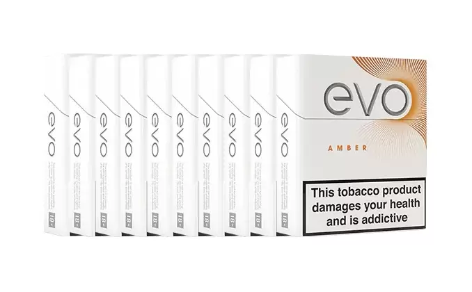 Ploom EVO Tobacco Sticks Amber x 10 (Carton) (200 Sticks) 1 Ploom EVO Tobacco Sticks Amber x 10 (Carton) (200 Sticks)