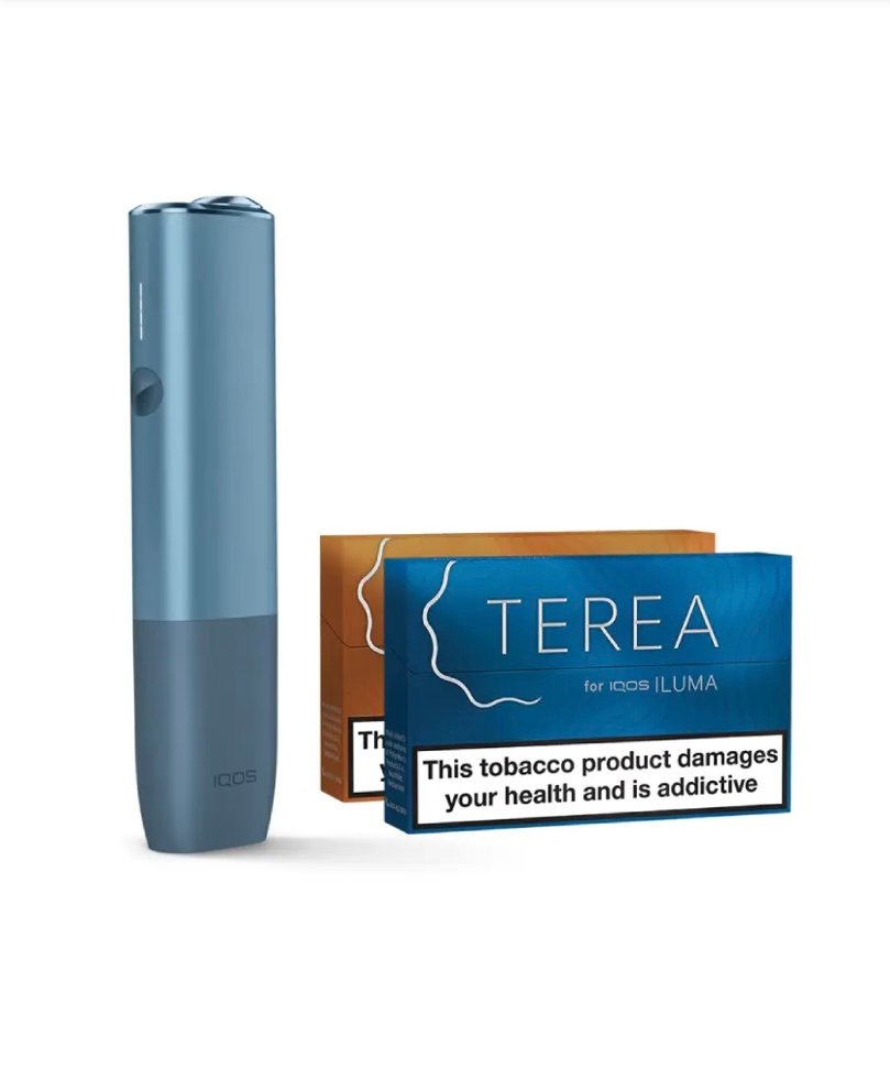 IQOS ILUMA One Kit Azure Blue & Two Packs of Terea 1 IQOS ILUMA One Kit Azure Blue & Two Packs of Terea