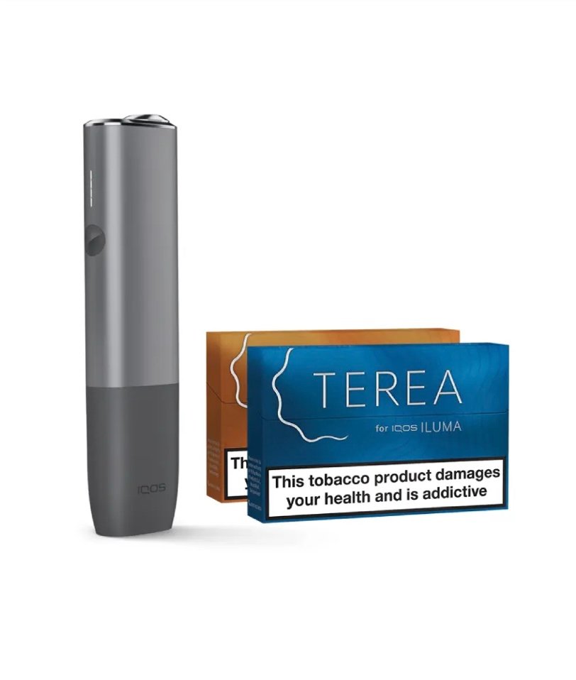 IQOS ILUMA Kit ONE - Pebble Grey & Two Packs of Terea 1 IQOS ILUMA Kit ONE - Pebble Grey & Two Packs of Terea