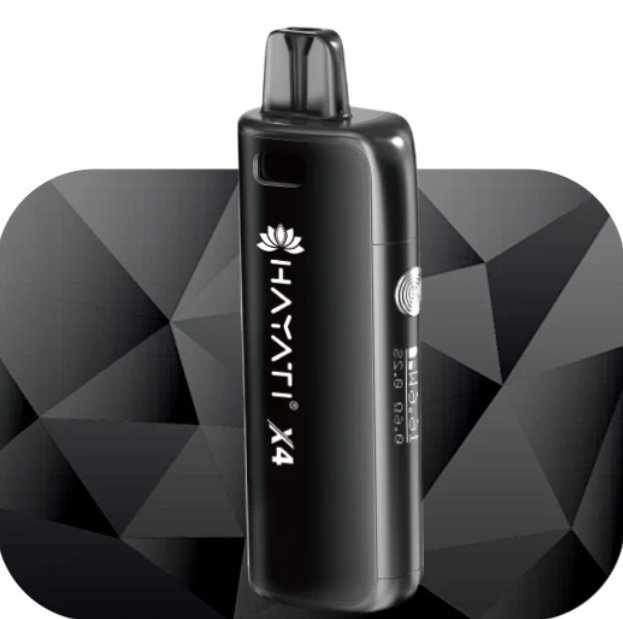 Hayati X4 Refillable Pod System Stormy Black 1 Hayati X4 Refillable Pod System Stormy Black