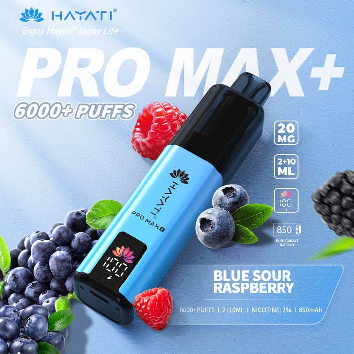 Hayati Pro Max Plus Blue Sour Raspberry 1 Hayati Pro Max Plus Blue Sour Raspberry