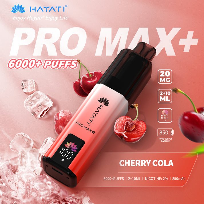 Hayati Pro Max Plus Cherry Cola 1 Hayati Pro Max Plus Cherry Cola