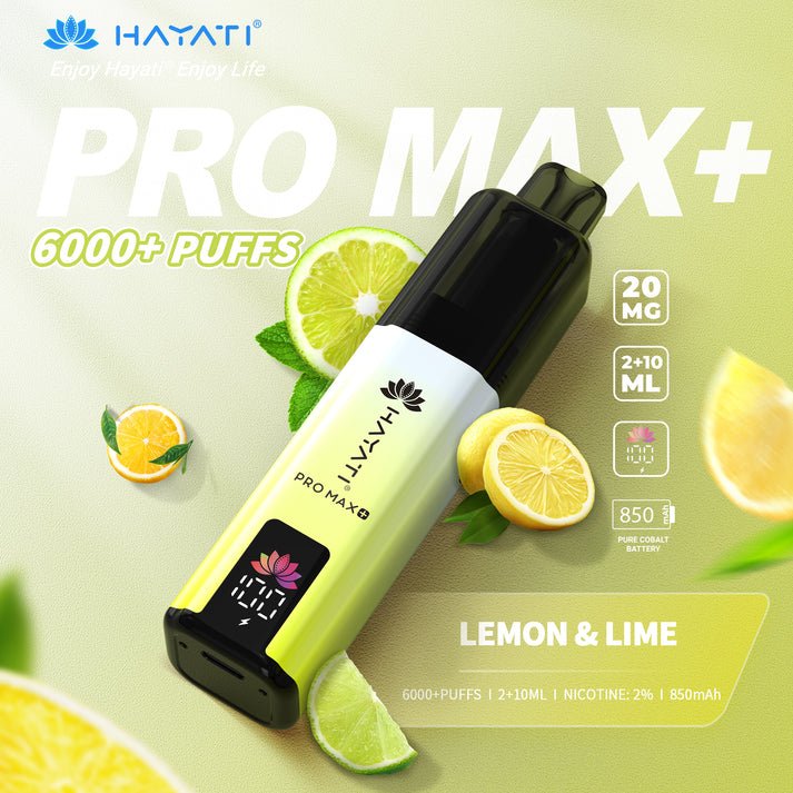 Hayati Pro Max Plus Lemon Lime 1 Hayati Pro Max Plus Lemon Lime
