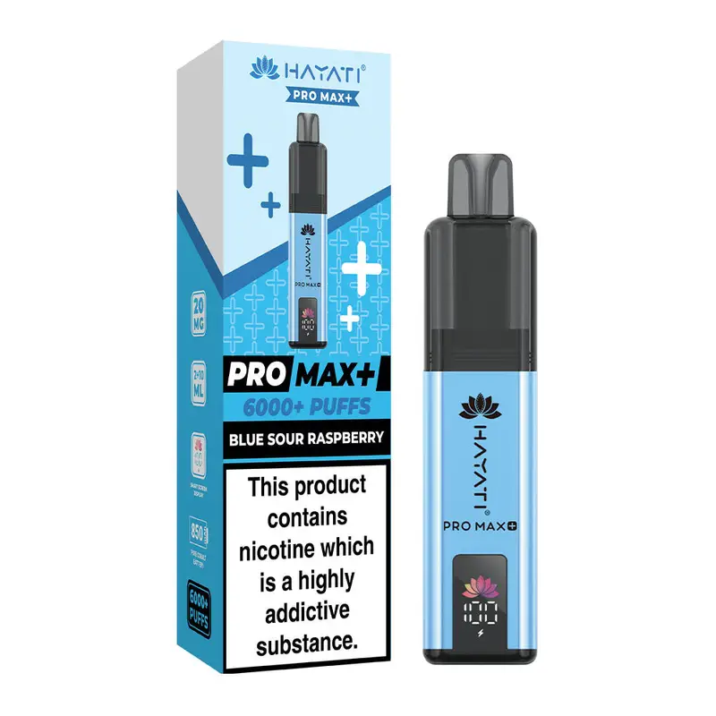 Hayati Pro Max Plus Blue Sour Raspberry 2 Hayati Pro Max Plus Blue Sour Raspberry - Image 2
