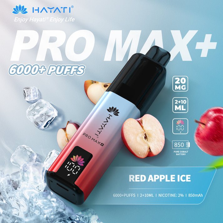 Hayati Pro Max Plus Red Apple Ice 1 Hayati Pro Max Plus Red Apple Ice