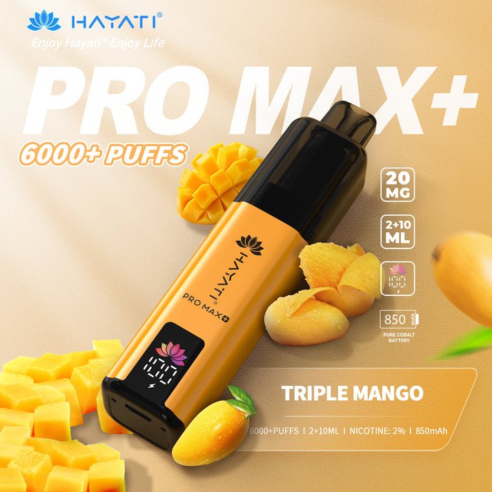 Hayati Pro Max Plus Triple Mango 1 Hayati Pro Max Plus Triple Mango