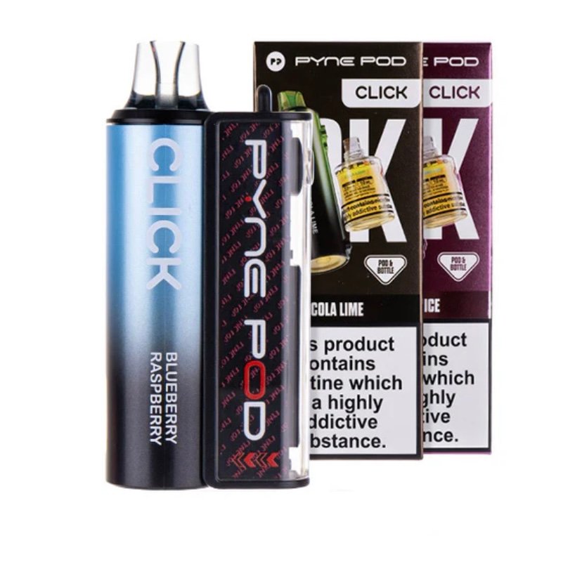 Pyne Pod Click 50k Prefilled Pod Kit Bundle 1 Pyne Pod Click 50k Prefilled Pod Kit Bundle
